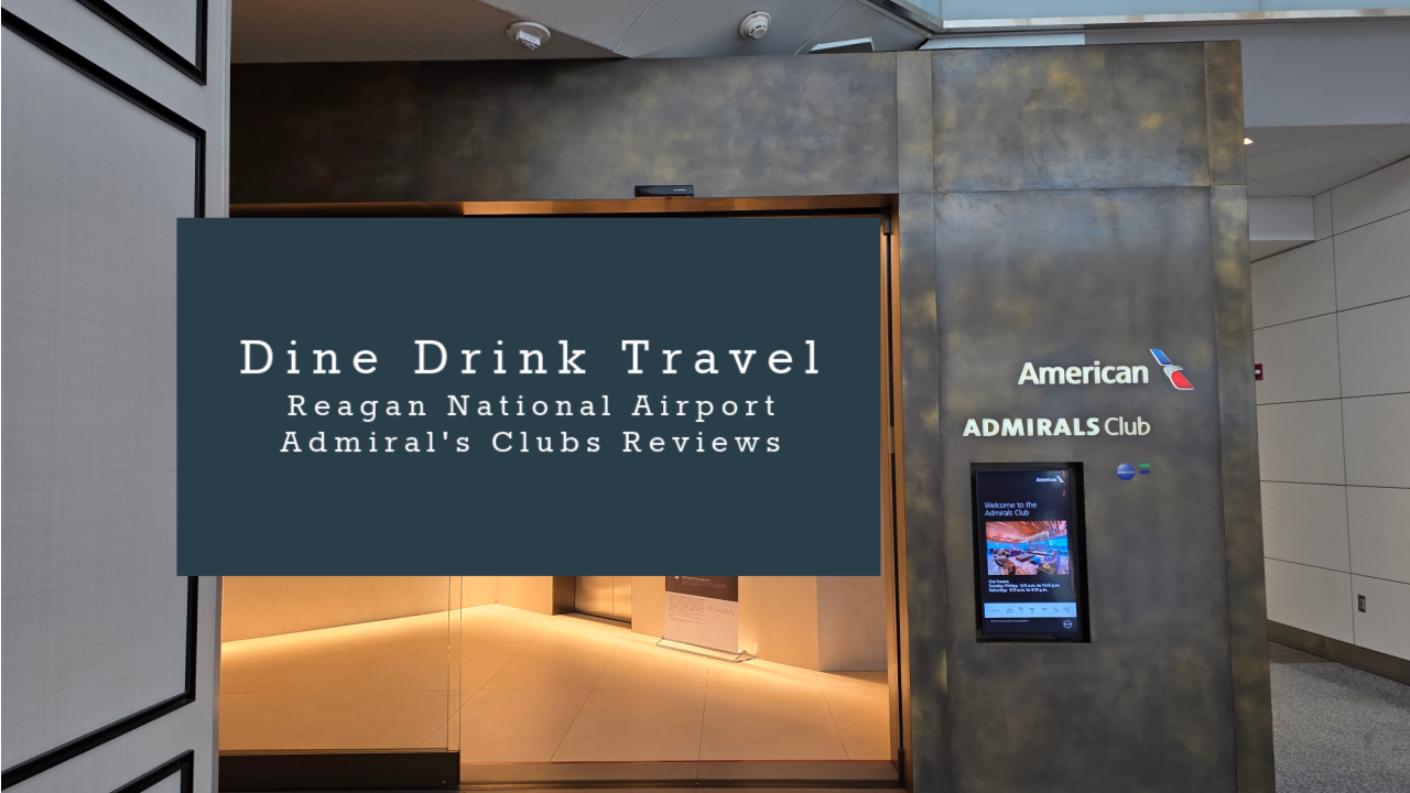 The Admiral's Club Entrance at Reagan National Airport (DCA) Terminal E